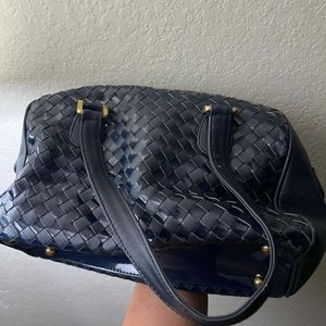 Navy Blue Hand Bag
